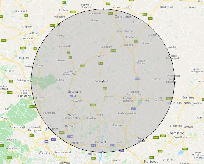 hardcastle-shutters-hertfordshire Hardcastle Shutters Hertfordshire Areas We Cover
